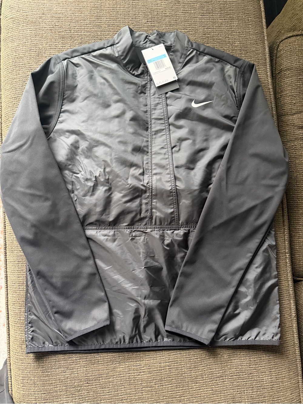 NWT $250 Nike Therma Fit Adv Repel Down Fill Golf Jacket Size M DX6077-010 BLACK